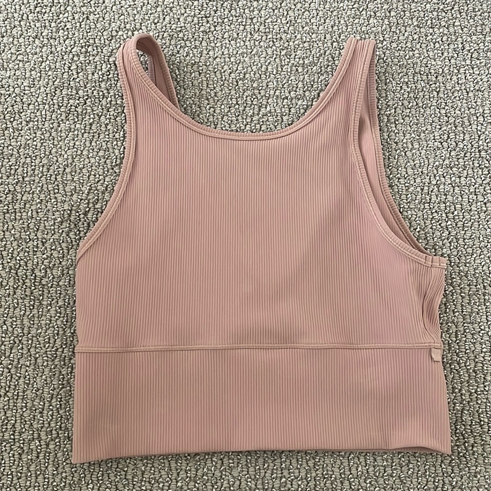 Lululemon power pivot ribbed tank top